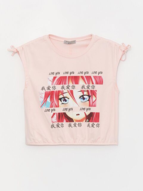 Little Star Kız Çocuk Çizgi Film Anime Bluz - S000044939-23490