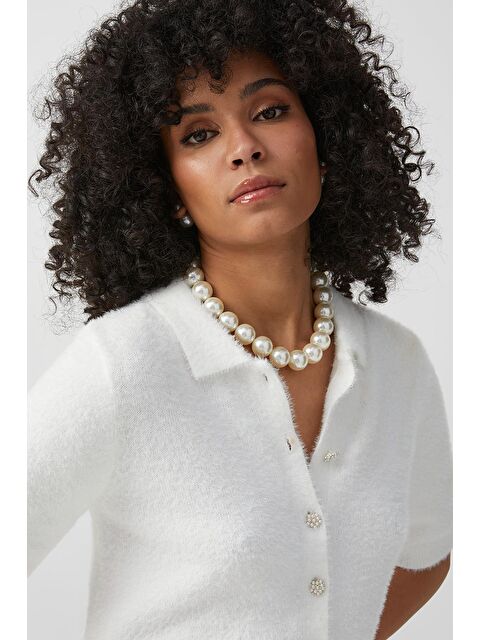 New Obsessions Büyük İncili Kolye - S000090963-20063