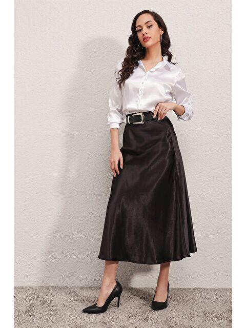 Bigdart 15806 Saten Etek - Siyah - S000089537-19351