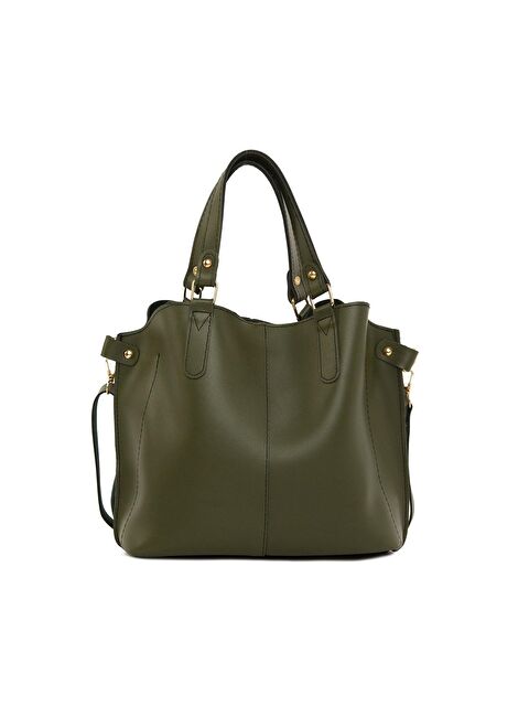 Bagmori Üç Bölmeli Çıtçıt Detaylı Çanta - S000001104-18547