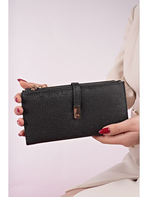 Muggo PERFECT Telefon ve Bozuk Para Bölmeli Zarf Model Kadın Cüzdan - S000379502-19351