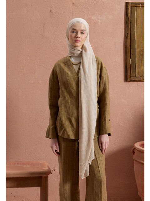 Fresh Scarfs Modal Damalı Şal Taş