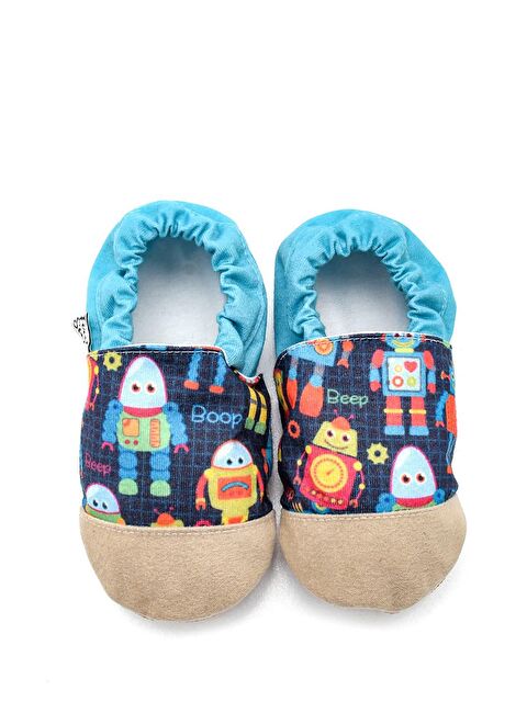 First Step Pamuk Astarlı Kaydırmaz Taban Pati k- Kreş Ayakkabısı F-833 - S000061236-20055