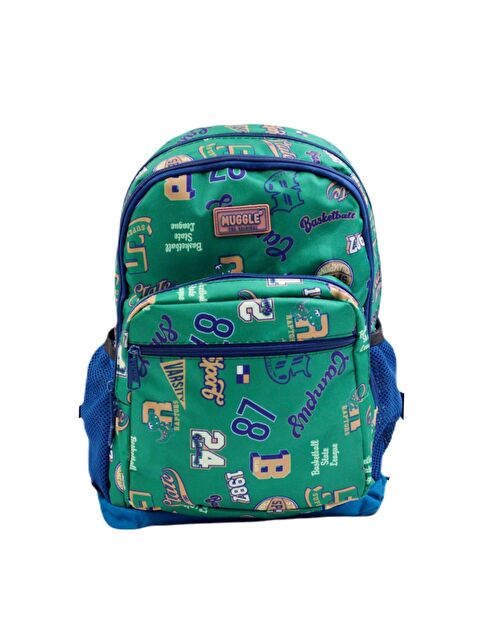 Muggle 4 Bölmeli Ot-Sport Okul Sırt Çantası Koyu Yeşil MU-0341 - S000078714-18194