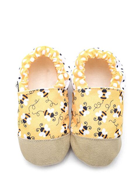 First Step Pamuk Astarlı Kaydırmaz Taban Patik Ev Kreş Ayakkabısı F-830 - S000061239-20072