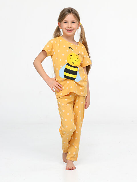 Casabony Arı Puanlı Kız Çocuk Pijama Takım - S000146400-20072