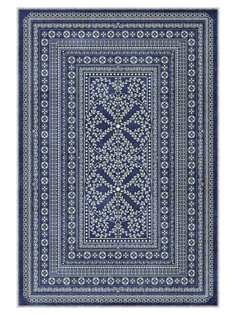 Homefesto Modern Dekoratif Yıkanabilir Kaymaz Taban Halı – İnce, Yumuşak Salon Halısı, Mutfak Halısı ve Yolluk - S000441550-21164