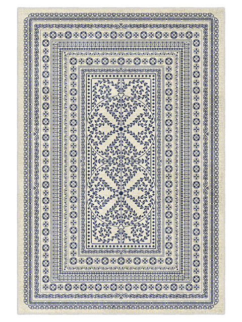 Homefesto Modern Dekoratif Yıkanabilir Kaymaz Taban Halı – İnce, Yumuşak Salon Halısı, Mutfak Halısı ve Yolluk - S000441554-20063