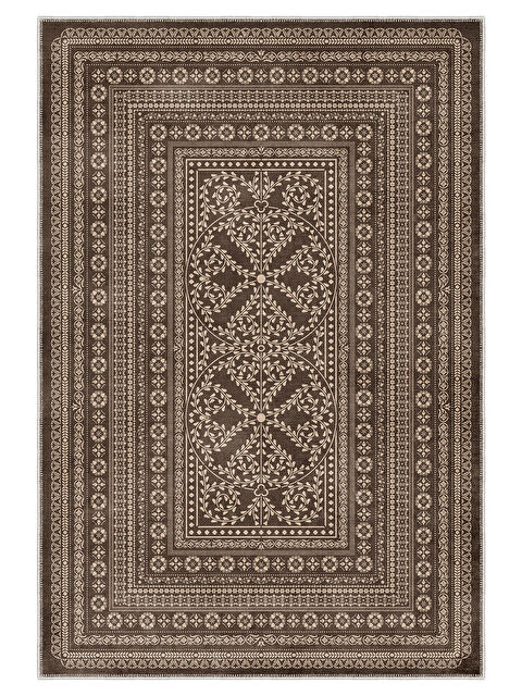 Homefesto Modern Dekoratif Yıkanabilir Kaymaz Taban Halı – İnce, Yumuşak Salon Halısı, Mutfak Halısı ve Yolluk - S000441560-19413