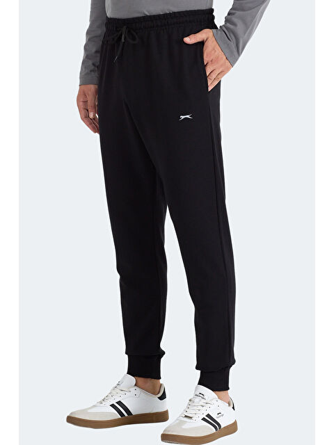 SLAZENGER MAMUN Erkek Siyah Jogger Eşofman Altı
