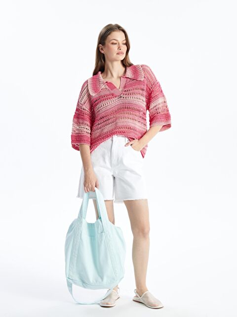 Dexia Düz Çapraz Askılı Denim Çanta - Açık Mavi - S000171208-26313