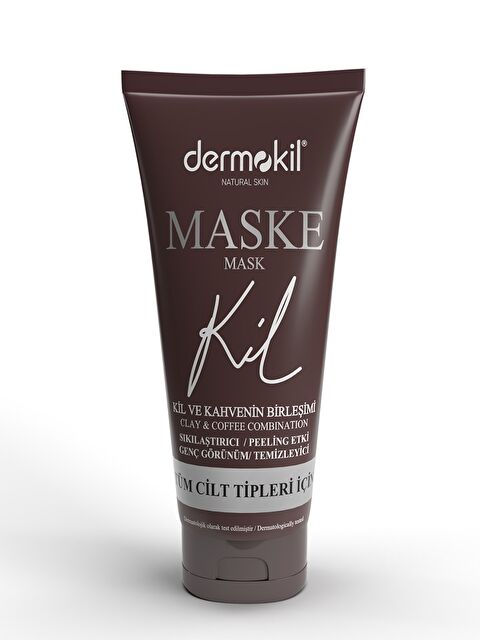 Dermokil Sıkılaştırıcı Genç Görünüm İçin Kahve İçerikli Yüz Kil Maskesi 75 ml - S000146521-37501