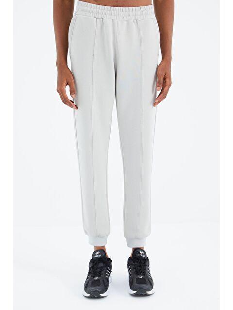 Tommylife Taş  Bağcıklı Ön Dikiş Detaylı  Standart  Kalıp  Erkek Jogger Eşofman Altı - 84994 - S000084587-25636