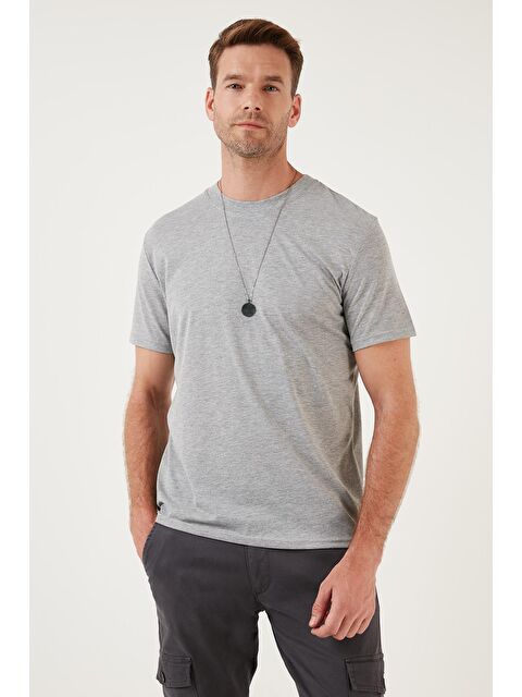 Buratti Pamuklu Regular Fit Bisiklet Yaka Basic %100 Pamuk Tişört 59020201 - S000058238-19987