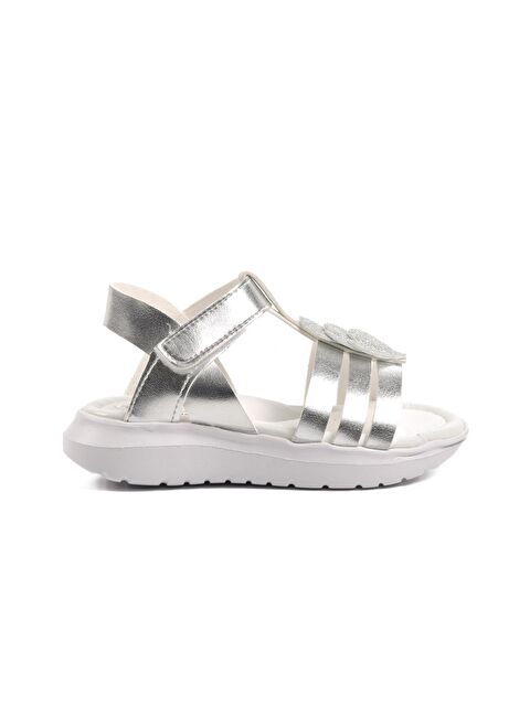 Ayakmod Şng 8020-P Gümüş Kız Çocuk Sandalet - S000025925-18105