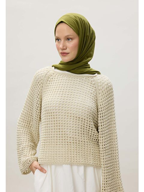 Fresh Scarfs Penye Şal Olive