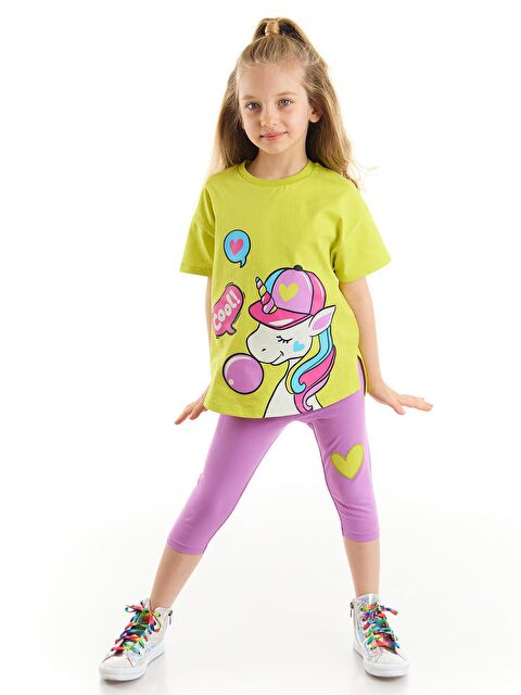 Denokids Cool  Kız Tayt Takım - S000009193-23173