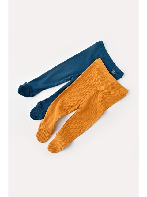 BabyCosy Organic  Modal Bebek 2'li Patikli Eşofman Altı Pantolon - S000083650-37400