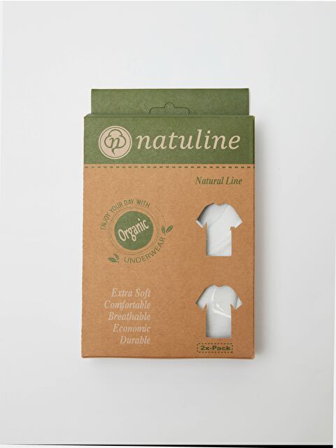 natuline Erkek Çocuk Organik Pamuk Penye  Tişört 6 ' lı Paket 2004-6 - S000302606-20063