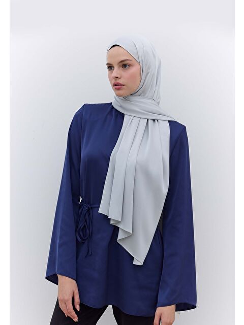 Fresh Scarfs İpeksi Elegance Şal Gümüş
