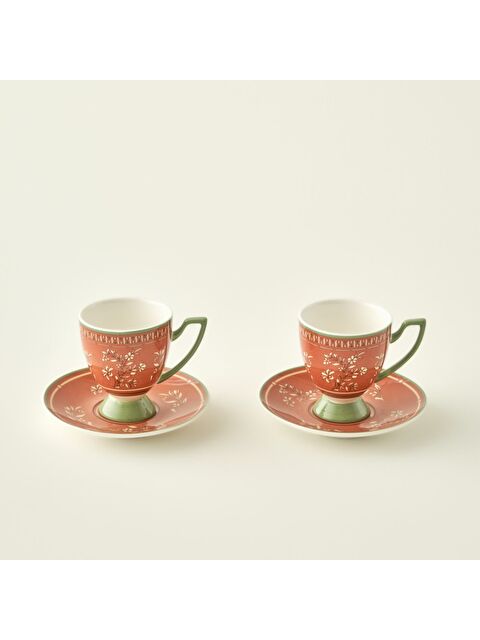 Bella Maison Ethnic 2'li Kahve Fincanı Seti (90 cc) - S000435088-23173
