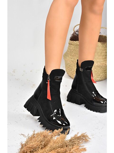 Fox Shoes L2390018 Siyah Kadın Bot - S000055225-19351