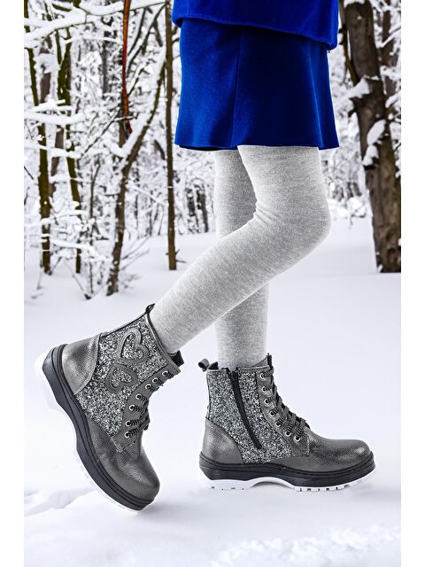 Kiko Kids 612 Vakko Termo Taban Kız Çocuk Bot Ayakkabı - S000070908-26405