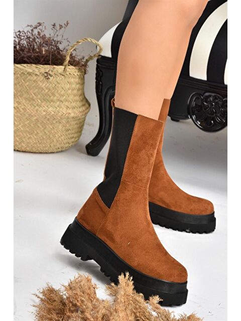 Fox Shoes J267063102 Taba Kadın Bot - S000055193-37454