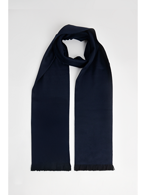 TUDORS Kışlık Erkek Lacivert Atkı