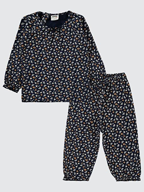 Civil Baby Kız Bebek Takım 6-18 Ay Lacivert - S000318342-21164