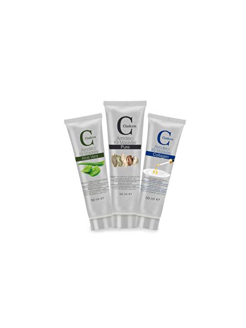 Claderm 50ml 3'lü (Aloe Vera-Pure-Collagen) Avantaj Paketi - S000074479-26865
