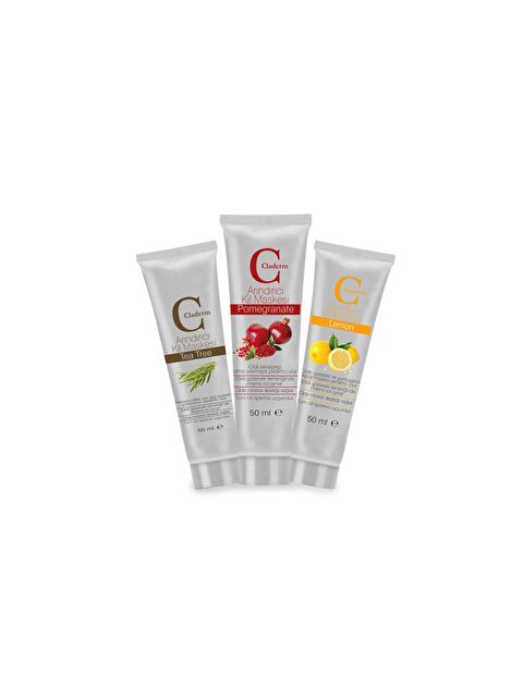 Claderm 50ml 3'lü (Tea Tree-Pomegranate-Lemon) Avantaj Paketi - S000074493-26865