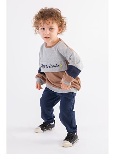 Harika Kids Erkek Çocuk Orta Kalınlıkta İki İplik Eşofman Takımı - S000265114-19413