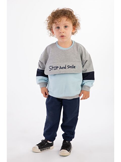 Harika Kids Erkek Çocuk Orta Kalınlıkta İki İplik Eşofman Takımı - S000265114-17234