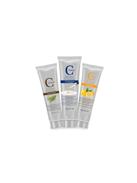 Claderm 50ml 3'lü (Tea Tree-Collagen-Lemon) Avantaj Paketi - S000074495-26865
