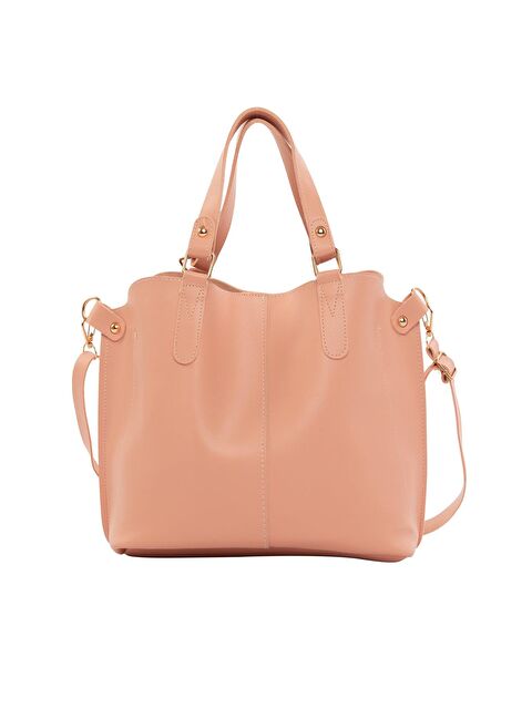 Bagmori Üç Bölmeli Çıtçıt Detaylı Çanta - S000001104-23490