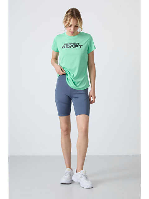 Tommylife Esnek Performans Kadın Biker Tayt - 91013 - S000231169-20019