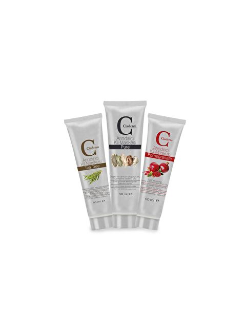 Claderm 50ml 3'lü (Tea Tree-Pure-Pomegranate) Avantaj Paketi - S000074503-26865