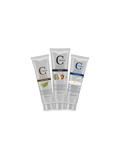 Claderm 50ml 3'lü (Tea Tree-Pure-Collagen) Avantaj Paketi - S000074505-26865