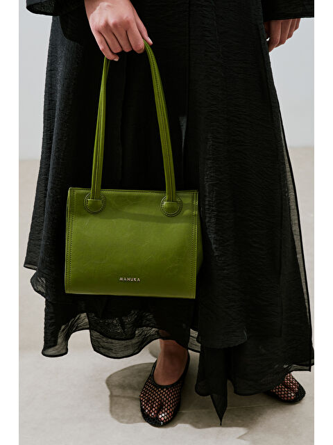 Manuka Ryuna Tote Çanta Yeşil - S000426660-18194