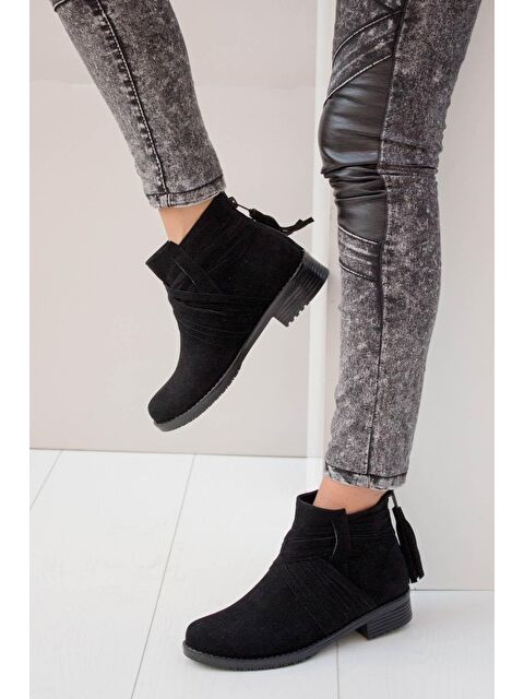 Fox Shoes A726192602 Siyah Kadın Bot - S000055444-19351
