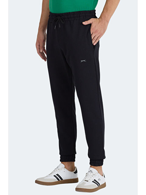 SLAZENGER MANAS Erkek Siyah Jogger Eşofman Altı