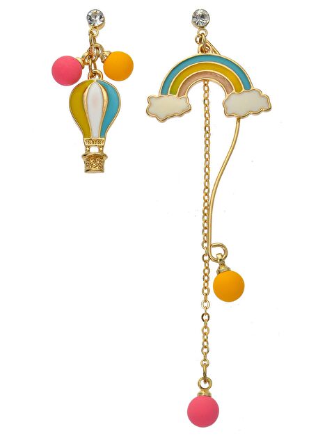 Pelin Aksesuar Bulut Balon Asimetrik Eğlenceli Küpe - S000046892-23173