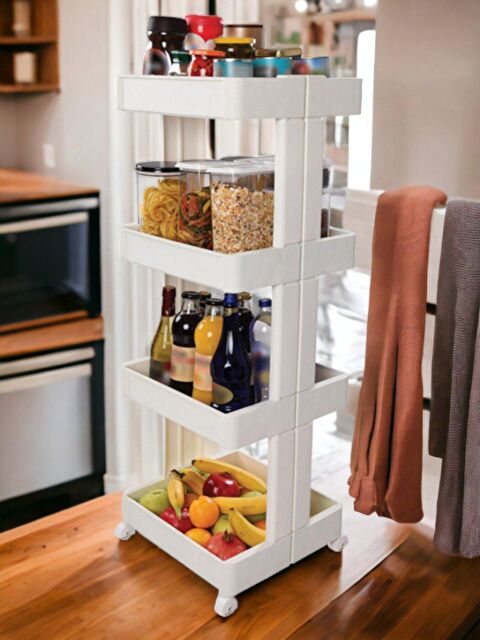 Motek BIG-04 Organızer 4'lü Raf Çok Amaçlı Dekoratif Modern Raf - S000104848-20063