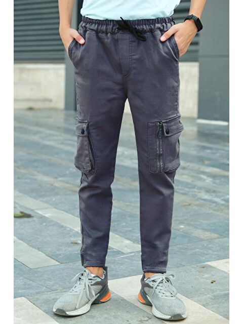 Pina Kids Erkek Çocuk Kanvas Kargo Pantolon - S000123768-20600