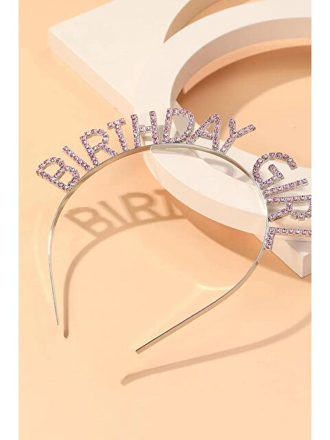 New Obsessions Birthday Girl Taşlı Birthday Doğum Günü Parti Taç - S000077556-20024