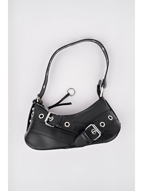 Muggo DOCPE Kadın Kemer Detaylı Baget Çanta - S000363941-19351