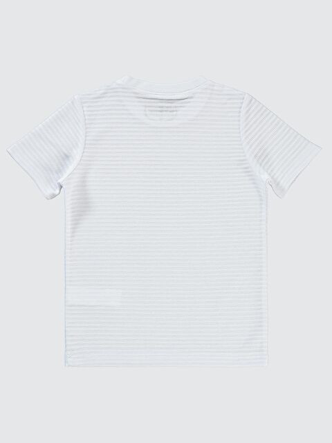 Civil Boys Yelken Nakışlı 6-9 Yaş Tişört - Beyaz 8-9 Yaş - S000198513-20063