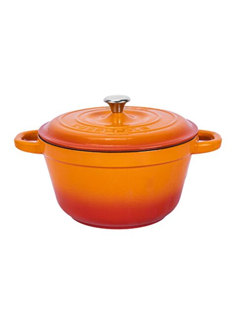 LAVA Yuvarlak Tencere Döküm Demir Kapak New Heritage Serisi Çap(Ø)26cm. - S000056459-20013