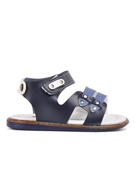 Ayakmod Ortopedik Cırtlı Erkek Çocuk Sandalet 210107 - S000030176-37350